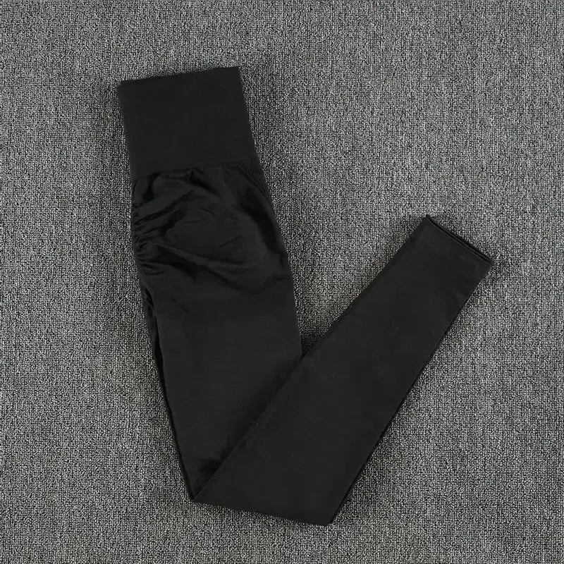 High Waist Seamless Yoga Leggings for Women - Perfect for Gym and Training