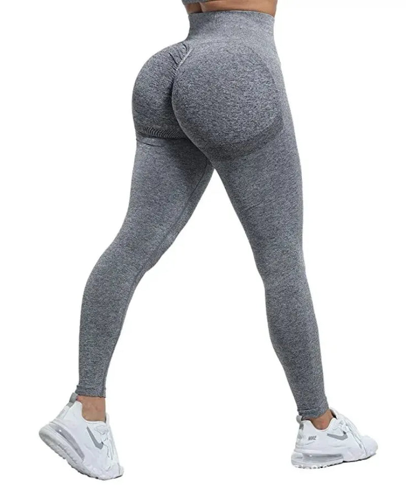 High Waist Seamless Yoga Leggings for Women - Perfect for Gym and Training